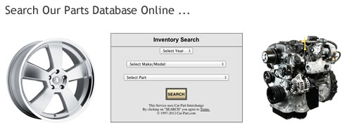 Search for Auto Parts Online