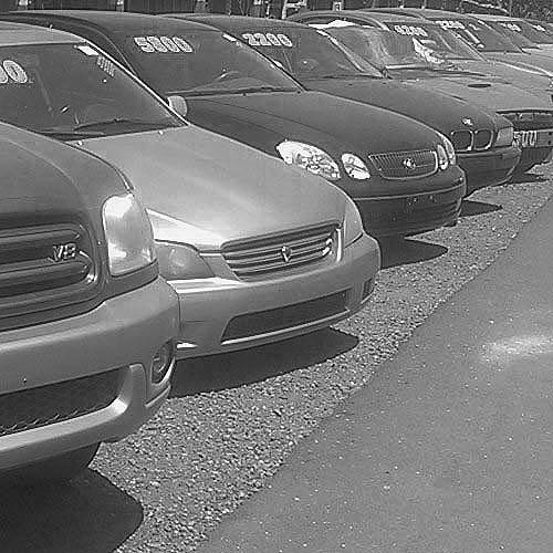 Repairable salvage vehicles at Auto Gator